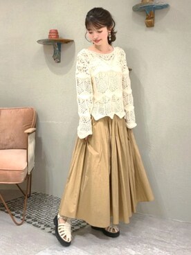 「厚底」｜JELLYBEANSさん（レディース・158cm）の春コーディネート