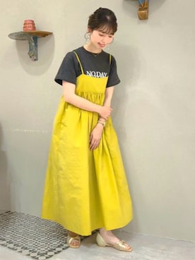 「JELLY BEANS（ジェリービーンズ）のアイテム」を使った、JELLYBEANSさん（レディース・158cm）の夏コーディネート