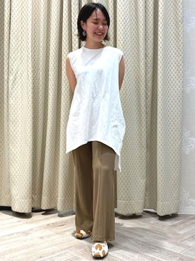 「JELLY BEANS（ジェリービーンズ）のアイテム」を使った、JELLYBEANSさん（レディース・153cm）の夏コーディネート