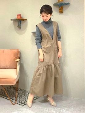 JELLYBEANSさん（レディース・158cm）の冬コーディネート