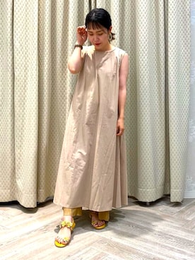 「JELLY BEANS（ジェリービーンズ）のアイテム（サンダル）」を使った、JELLYBEANSさん（レディース・153cm）の夏コーディネート