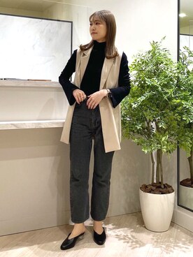 「JELLY BEANS（ジェリービーンズ）のアイテム」を使った、JELLYBEANSさん（レディース・157cm）の春コーディネート