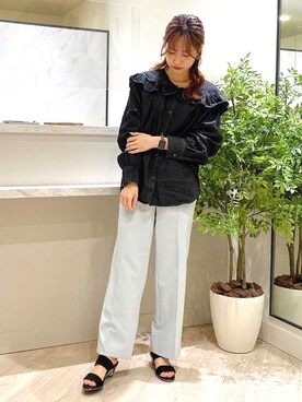 「JELLY BEANS（ジェリービーンズ）のアイテム」を使った、JELLYBEANSさん（レディース・157cm）の春コーディネート