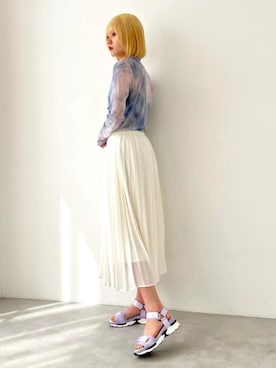 「ベルクロ」｜JELLYBEANSさん（レディース・162cm）の春コーディネート