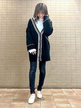 「JELLY BEANS（ジェリービーンズ）のアイテム」を使った、JELLYBEANSさん（レディース・158cm）の春コーディネート