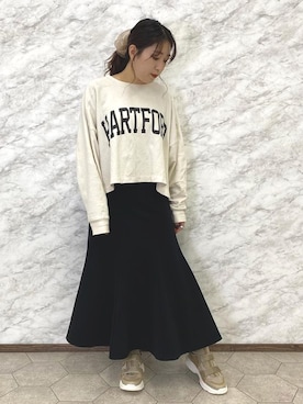 「JELLY BEANS（ジェリービーンズ）のアイテム」を使った、JELLYBEANSさん（レディース・162cm）の秋コーディネート