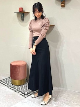 「JELLY BEANS（ジェリービーンズ）のアイテム」を使った、JELLYBEANSさん（レディース・157cm）の春コーディネート