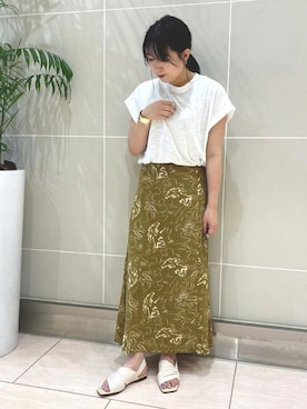 JELLYBEANSさん（レディース・162cm）の夏コーディネート