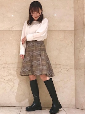 「厚底」｜JELLYBEANSさん（レディース・155cm）の秋コーディネート