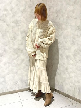 「JELLY BEANS（ジェリービーンズ）のアイテム」を使った、JELLYBEANSさん（レディース・162cm）の冬コーディネート