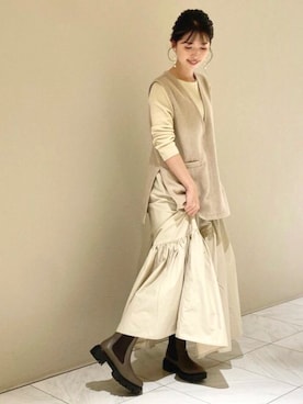 「厚底」｜JELLYBEANSさん（レディース・158cm）の秋コーディネート