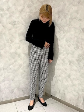 「モノトーン」｜JELLYBEANSさん（レディース・162cm）の冬コーディネート