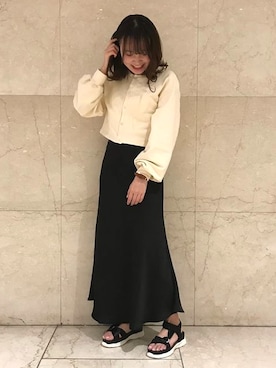 「タックイン」｜JELLYBEANSさん（レディース・155cm）の春コーディネート