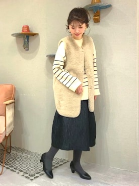 JELLYBEANSさん(レディース・158cm)の冬コーディネート