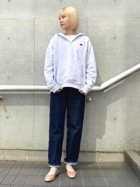 「JELLY BEANS（ジェリービーンズ）のアイテム」を使った、JELLYBEANSさん（レディース・162cm）の春コーディネート