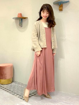 「JELLY BEANS（ジェリービーンズ）のアイテム」を使った、JELLYBEANSさん（レディース・158cm）の冬コーディネート