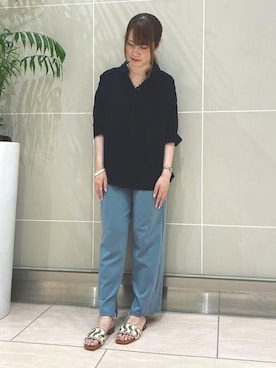 「JELLY BEANS（ジェリービーンズ）のアイテム」を使った、JELLYBEANSさん（レディース・158cm）の夏コーディネート