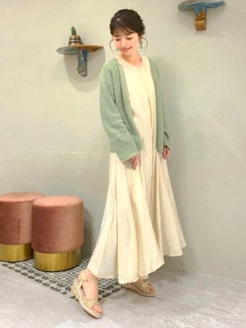 「JELLY BEANS（ジェリービーンズ）のアイテム」を使った、JELLYBEANSさん（レディース・158cm）の春コーディネート