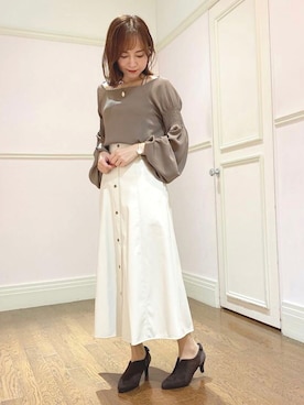 「JELLY BEANS（ジェリービーンズ）のアイテム」を使った、JELLYBEANSさん（レディース・153cm）の秋コーディネート