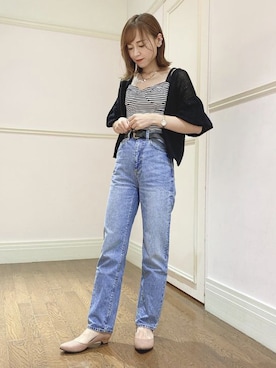 「JELLY BEANS（ジェリービーンズ）のアイテム」を使った、JELLYBEANSさん（レディース・153cm）の夏コーディネート