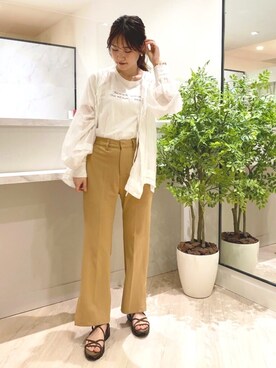 「JELLY BEANS（ジェリービーンズ）のアイテム」を使った、JELLYBEANSさん（レディース・158cm）の夏コーディネート