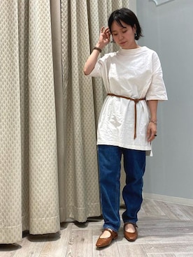 「JELLY BEANS（ジェリービーンズ）のアイテム」を使った、JELLYBEANSさん（レディース・153cm）の夏コーディネート