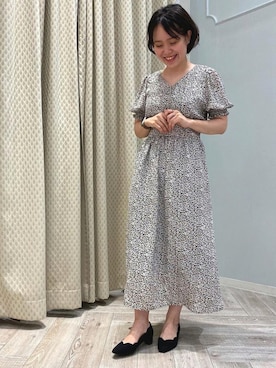 「黒パンプス」｜JELLYBEANSさん（レディース・158cm）の夏コーディネート