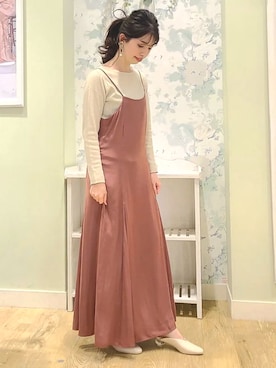 「JELLY BEANS（ジェリービーンズ）のアイテム」を使った、JELLYBEANSさん（レディース・158cm）の春コーディネート