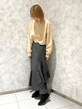 JELLYBEANSさん（レディース・162cm）の冬コーディネート