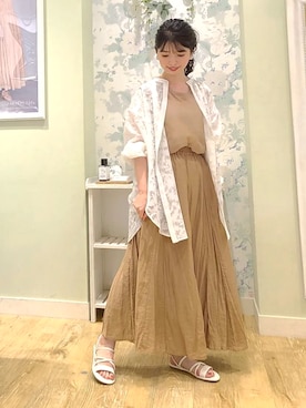 「JELLY BEANS（ジェリービーンズ）のアイテム」を使った、JELLYBEANSさん（レディース・158cm）の夏コーディネート