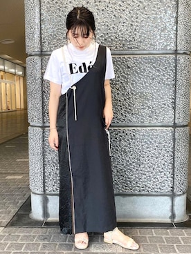 「モノトーン」｜JELLYBEANSさん（レディース・158cm）の夏コーディネート