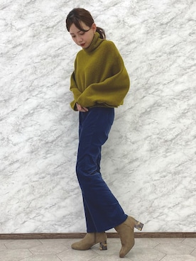 「JELLY BEANS（ジェリービーンズ）のアイテム」を使った、JELLYBEANSさん（レディース・162cm）の秋コーディネート