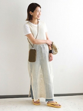 「キャップ女子」｜JELLYBEANSさん（レディース・152cm）の夏コーディネート