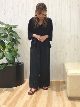 「JELLY BEANS（ジェリービーンズ）のアイテム」を使った、JELLYBEANSさん（レディース・158cm）の夏コーディネート