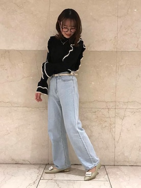 「タックイン」｜JELLYBEANSさん（レディース・155cm）の春コーディネート