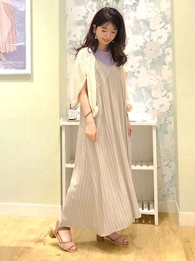 「JELLY BEANS（ジェリービーンズ）のアイテム」を使った、JELLYBEANSさん（レディース・158cm）の夏コーディネート