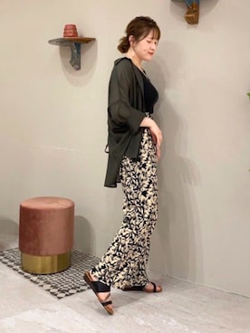 「ウェッジソール」｜JELLYBEANSさん（レディース・154cm）の夏コーディネート