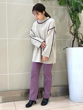 「JELLY BEANS（ジェリービーンズ）のアイテム」を使った、JELLYBEANSさん（レディース・162cm）の冬コーディネート