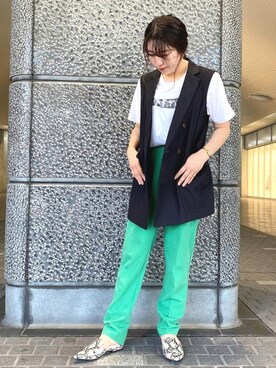 JELLYBEANSさん（レディース・158cm）の夏コーディネート