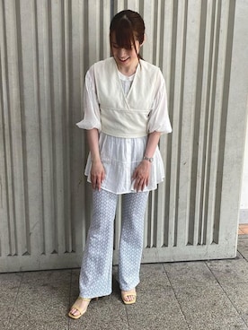 JELLYBEANSさん（レディース・158cm）の夏コーディネート