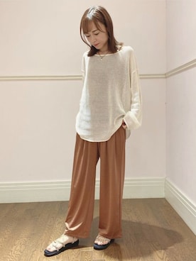 JELLYBEANSさん（レディース・158cm）の夏コーディネート