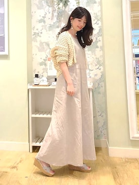 「JELLY BEANS（ジェリービーンズ）のアイテム（サンダル）」を使った、JELLYBEANSさん（レディース・158cm）の春コーディネート