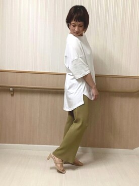「JELLY BEANS（ジェリービーンズ）のアイテム」を使った、JELLYBEANSさん（レディース・151cm）の夏コーディネート