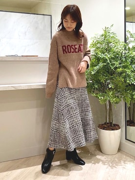 「JELLY BEANS（ジェリービーンズ）のアイテム」を使った、JELLYBEANSさん（レディース・157cm）の秋コーディネート