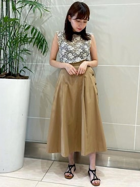 「JELLY BEANS（ジェリービーンズ）のアイテム」を使った、JELLYBEANSさん（レディース・158cm）の夏コーディネート