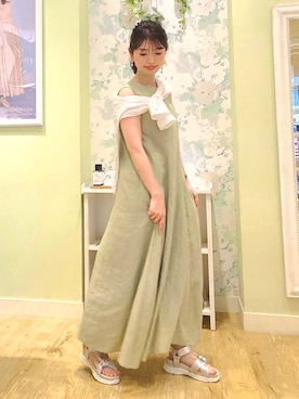 「旅行」｜JELLYBEANSさん（レディース・158cm）の夏コーディネート