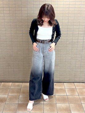 「JELLY BEANS（ジェリービーンズ）のアイテム」を使った、JELLYBEANSさん（レディース・158cm）の春コーディネート