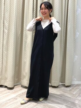 「JELLY BEANS（ジェリービーンズ）のアイテム」を使った、JELLYBEANSさん（レディース・153cm）の冬コーディネート