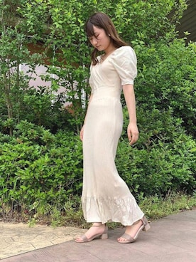 「JELLY BEANS（ジェリービーンズ）のアイテム」を使った、JELLYBEANSさん（レディース・158cm）の夏コーディネート