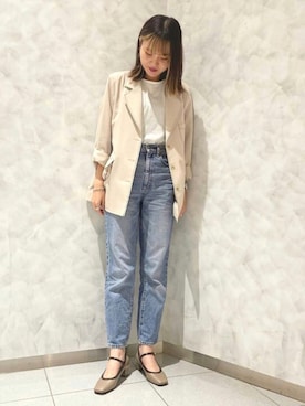 「JELLY BEANS（ジェリービーンズ）のアイテム」を使った、JELLYBEANSさん（レディース・162cm）の秋コーディネート